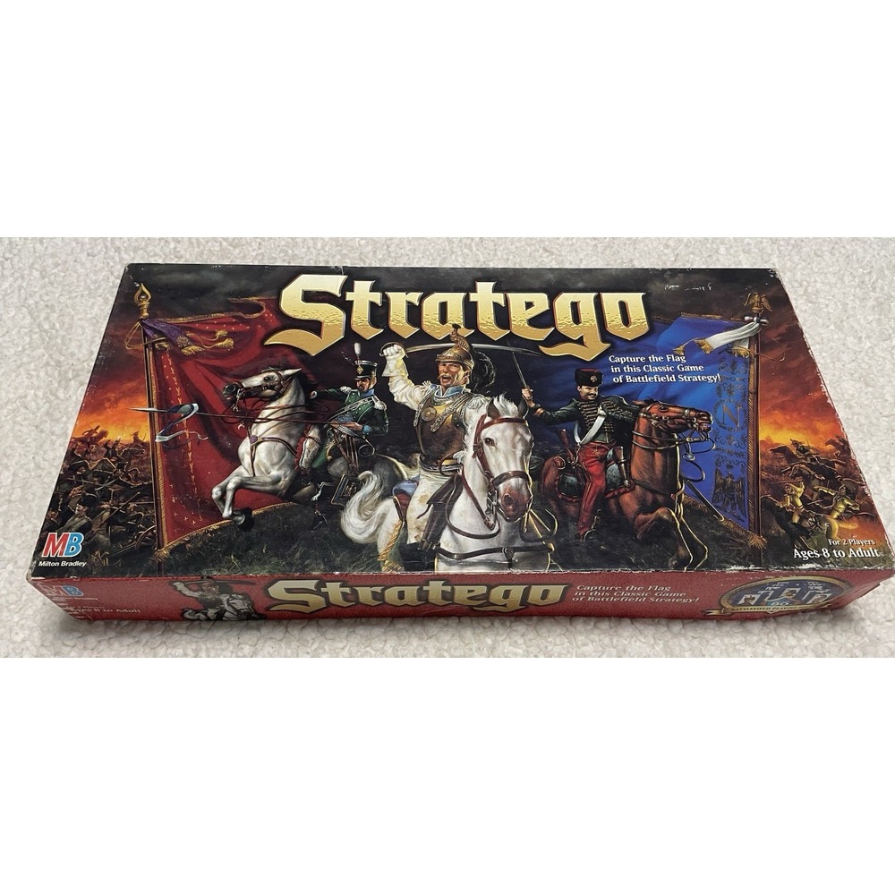 Vintage Milton Bradley 1986 Stratego Board Game Complete